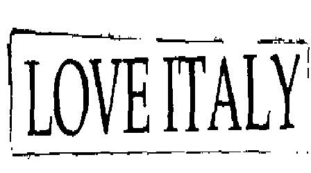 Love Italy(label) Device mark 2122095 Trademark