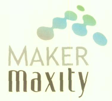 Maker Maxity (label) Device mark 1613840 Trademark
