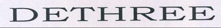 Dethree Device mark 2192166 Trademark