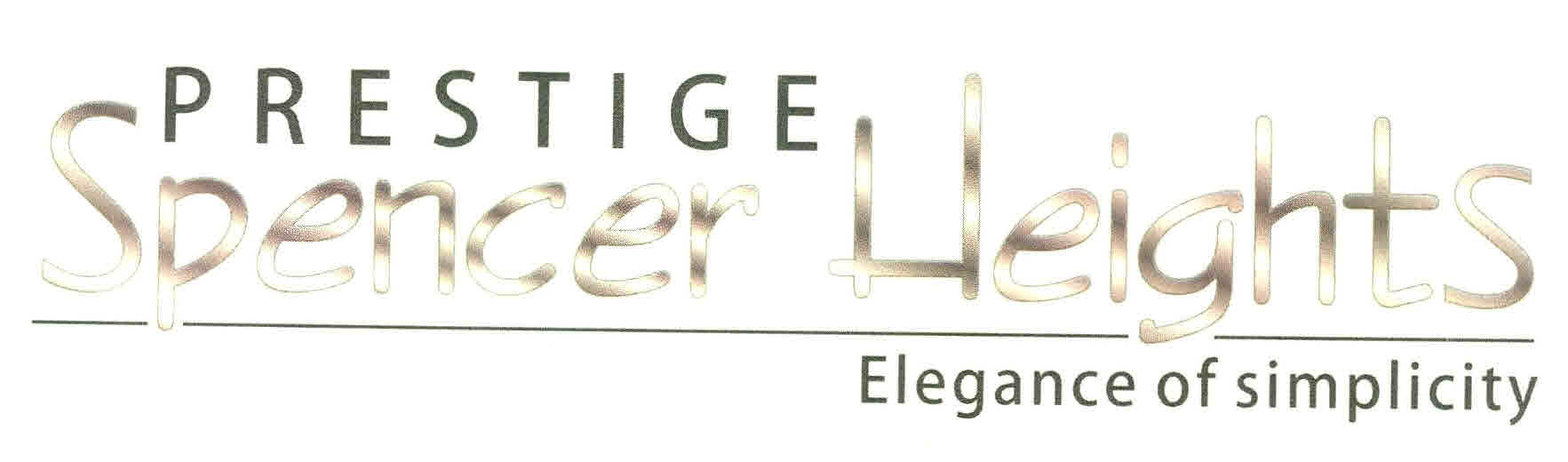 Prestige Spencer Heights Elegance Of Simplicity Device mark 2644877 Trademark