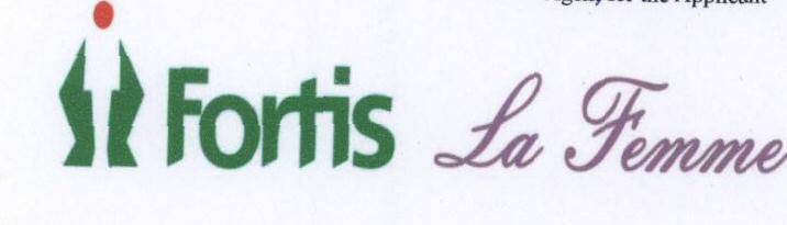 Fortis La Femme With Device Device mark 1752571 Trademark