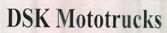 Dsk Mototrucks Device mark 2418385 Trademark