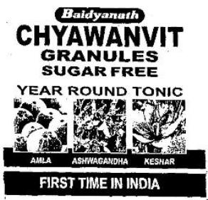 Baidyanath Chyawanvit Device mark 1492611 Trademark