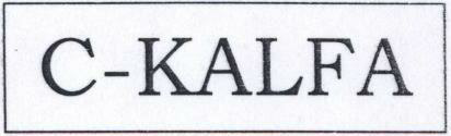 C-kalfa Device mark 1501570 Trademark