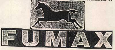 Fumax (horse Label) Device mark 1268277 Trademark
