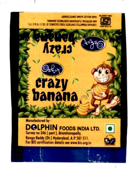 Oshon Crazy Banana With Device Device mark 2716229 Trademark