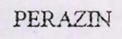 Perazin Device mark 1037116 Trademark
