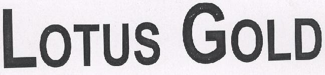 Lotus Gold With Lable Device mark 1695149 Trademark