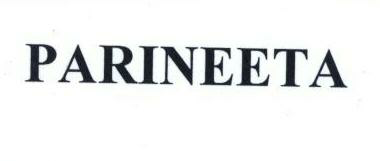 Parineeta Device mark 1625705 Trademark