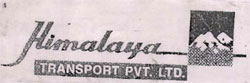 Himalaya Transport Pvt. Ltd. Device mark 1086190 Trademark