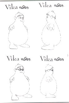 Vika , Cartoon(device) Device mark 1222791 Trademark
