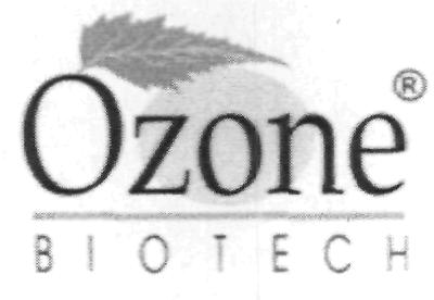 Ozone B I O T E C H (device) Device mark 2264233 Trademark