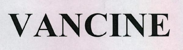 Vancine Device mark 2251001 Trademark