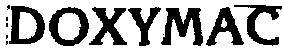 Doxymac (logo) Device mark 730438 Trademark