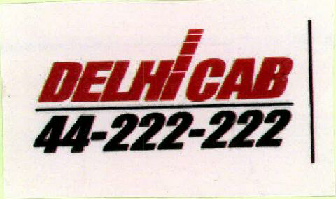 Delhi Cab 44-222-222 Device mark 2283038 Trademark