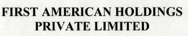 First American Holdings Private Limited Device mark 1472233 Trademark