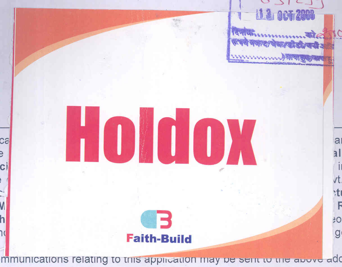 Hoidox Device mark 1742863 Trademark