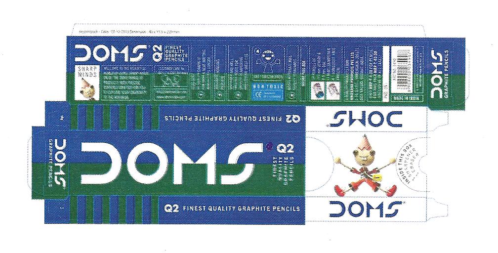 Doms Q2 (wrapper) Device mark 2748746 Trademark