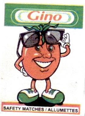 Gino Safety Matches / Allumettes Device mark 2527896 Trademark