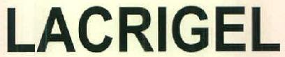 Lacrigel Device mark 2930156 Trademark