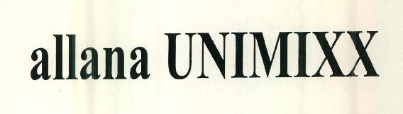 Allana Unimixx Device mark 2503519 Trademark