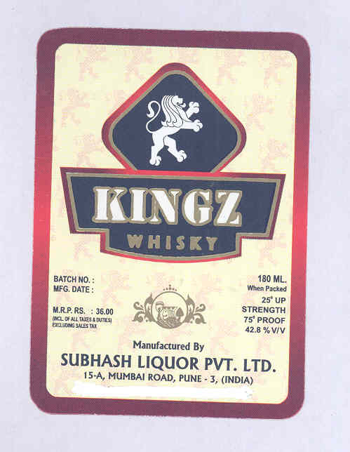 Kingz (label) Device mark 1700621 Trademark