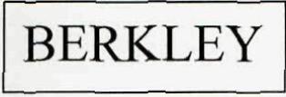 Berkley Device mark 2742506 Trademark