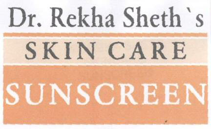 Dr. Rekha Sheths Skin Care Sunscreen Device mark 1591824 Trademark