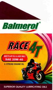 Balmerol Race 4t(device) Device mark 2624642 Trademark