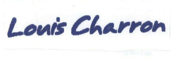 Lonis Charron Device mark 1486417 Trademark