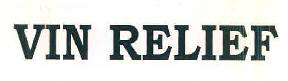 Vin Relief Device mark 2792631 Trademark