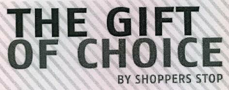The Gift Of Choice By Shoppers Stop Device mark 2327366 Trademark