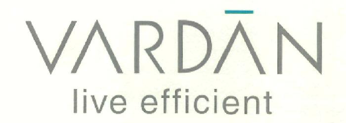 Vardan Live Efficient (device) Device mark 2458428 Trademark