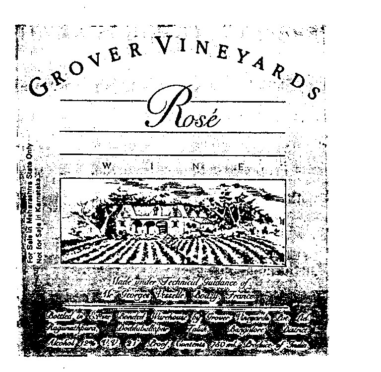 Grover Vineyards (label) Device mark 630919 Trademark