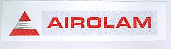 Airolam (lebal) Device mark 1628454 Trademark
