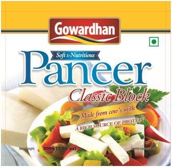 Gowardhan Soft And Nutritious Paneer Classic Block (packaging) Device mark 2860699 Trademark