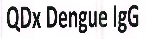 Qdx Dengue Igg Device mark 2504439 Trademark
