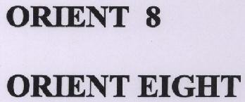 Orient 8orient Eight Device mark 1764485 Trademark