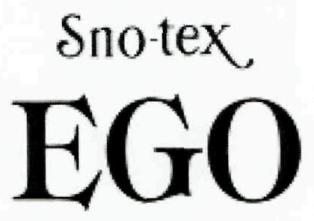 Sno-tex Ego Device mark 2590401 Trademark