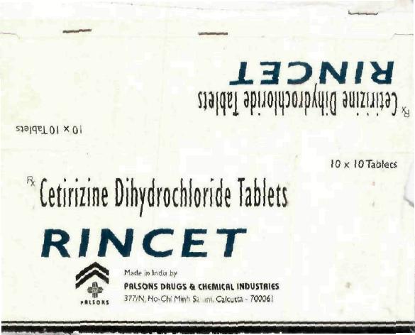Rince(label) Device mark 939307 Trademark