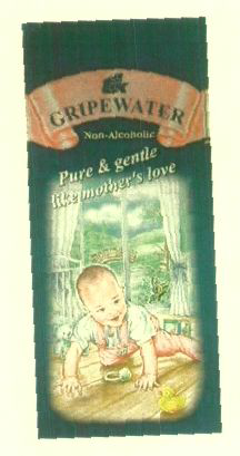 Ttk G R I P E W A T E R (label) Device mark 1397977 Trademark