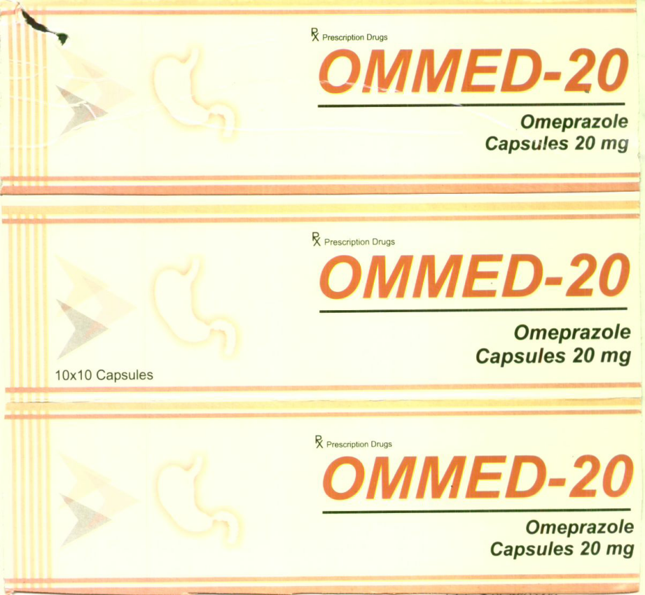 Ommed-20 (label) Device mark 1426975 Trademark