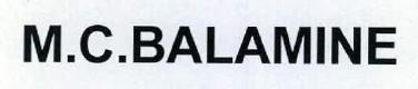 M.c.balamine Device mark 2185128 Trademark