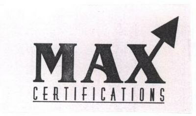 Max Certifications (label) Device mark 1550817 Trademark