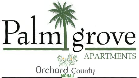 Palm Grove Apartments (logo) Device mark 2154379 Trademark