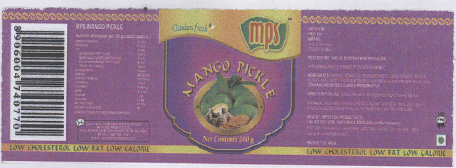 Mps Mango Pickle (device) Device mark 2185978 Trademark