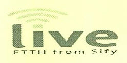 Live Ftth From Sify Device mark 2491403 Trademark