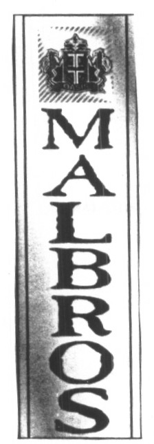 Malbros (label). Device mark 1369962 Trademark