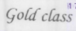 Gold Class Device mark 1745035 Trademark
