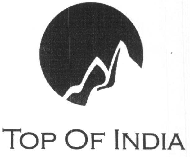 Top Of India (label) Device mark 1612309 Trademark